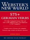Webster's New World 575+ German Verbs
